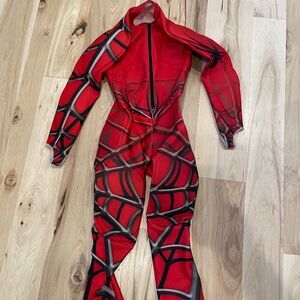 Spyder Nine Ninety ski Race speed Suit Size 14/16 youth